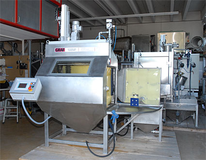 Compact II Automatik Nassdruckstrahlanlage