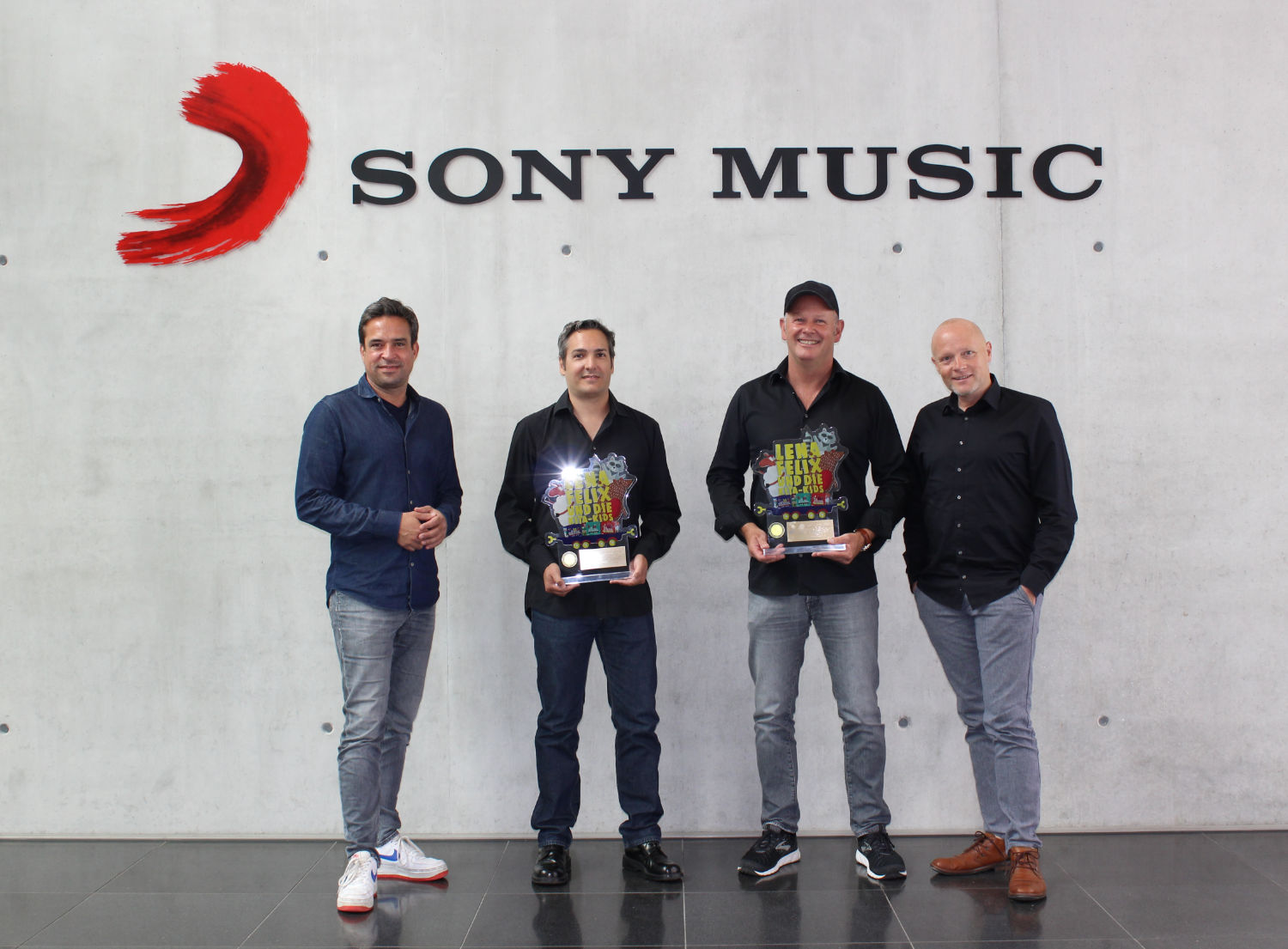 Triple-Gold-Verleihung durch Sony Music