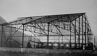 Stahlbaukonstruktion