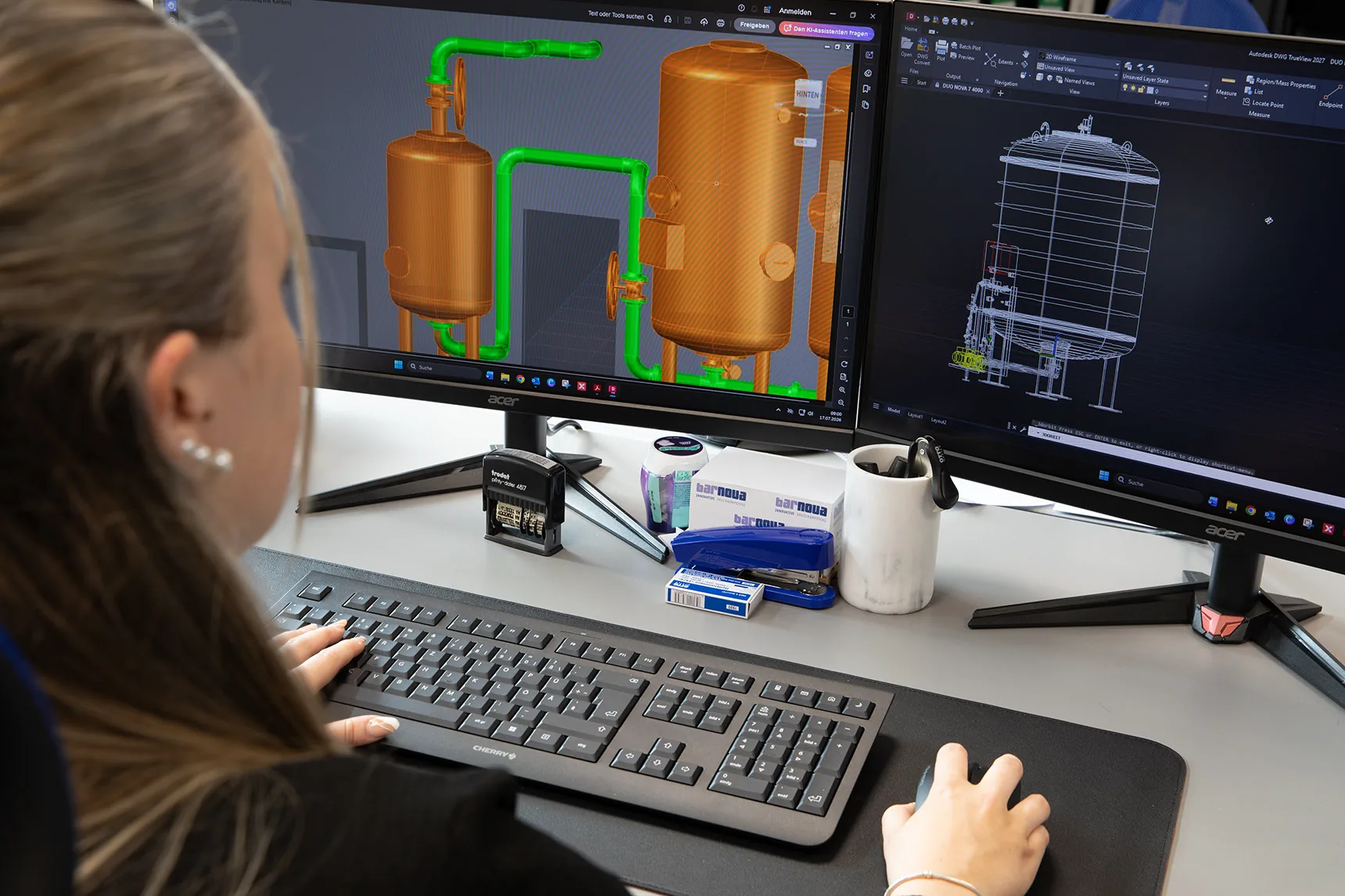 CAD-Auslegung inhouse