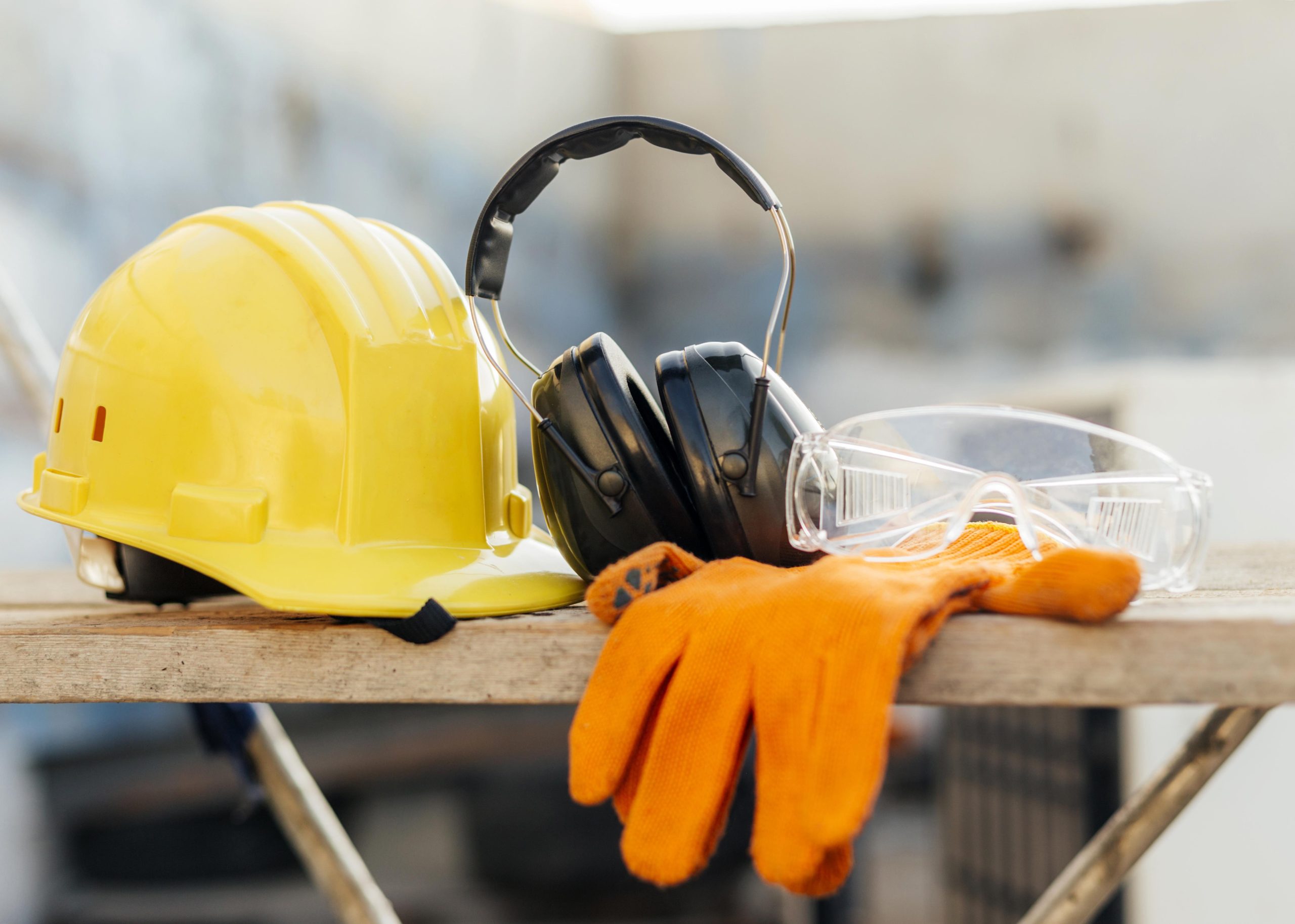 Persönliche Schutzausrüstung am Arbeitsplatz