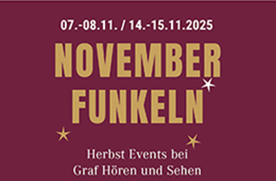 Herbst Event bei Graf Hören und Sehen