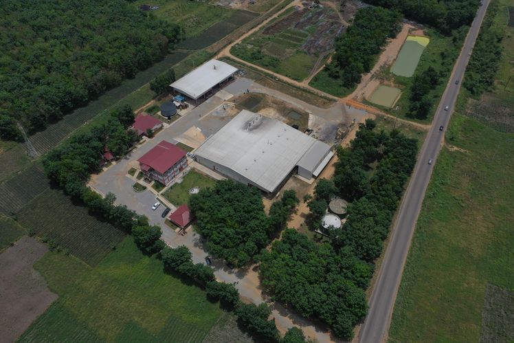 Fabrik der HPW in der Elfenbeinküste