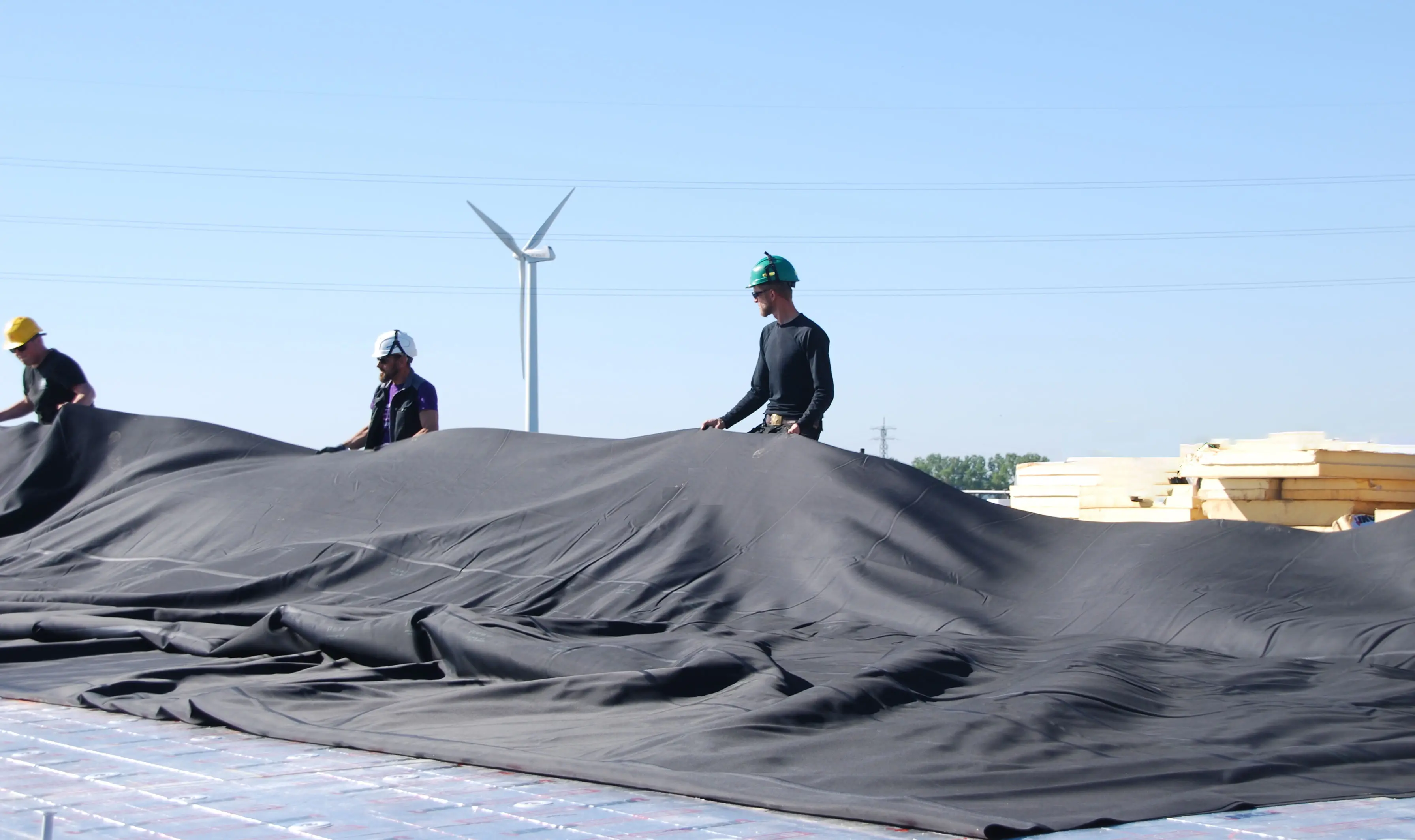 HERTALAN® EPDM-Dachabdichtungsbahnen
