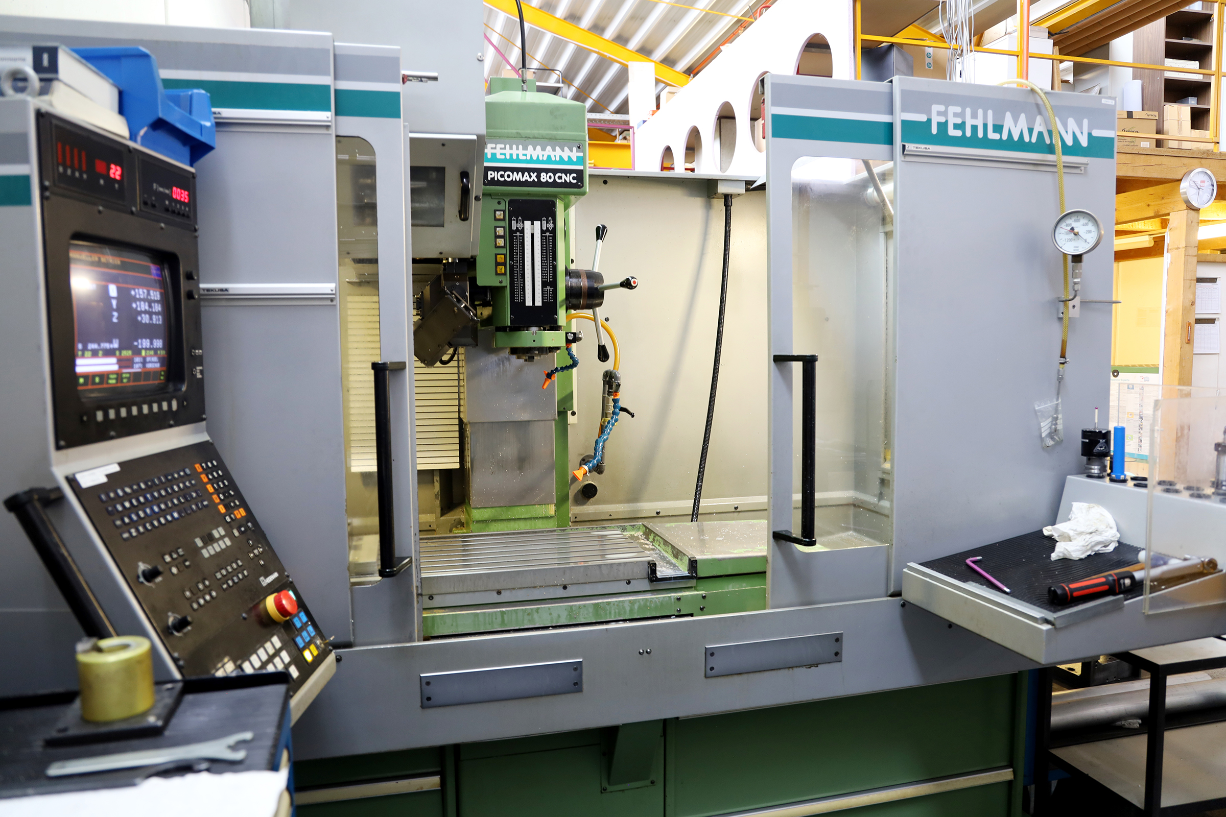 Fehlman Picomax 80 CNC-W 2/3, 3-Achsen Fräsmaschine