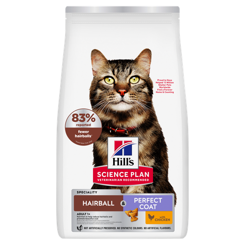 Science Plan Hairball & Perfect Coat Katzenfutter