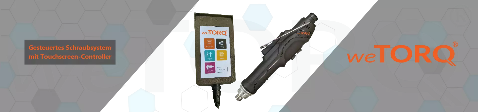 weTORQ WTT – gesteuertes transducerized Schraubsystem