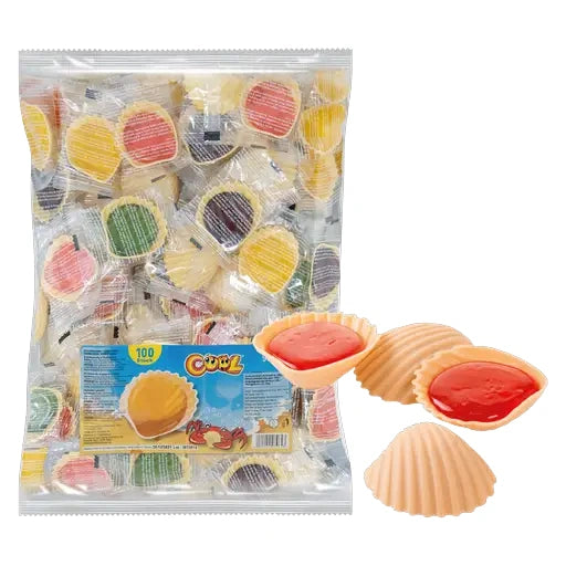 Schleckmuscheln einzeln verpackt