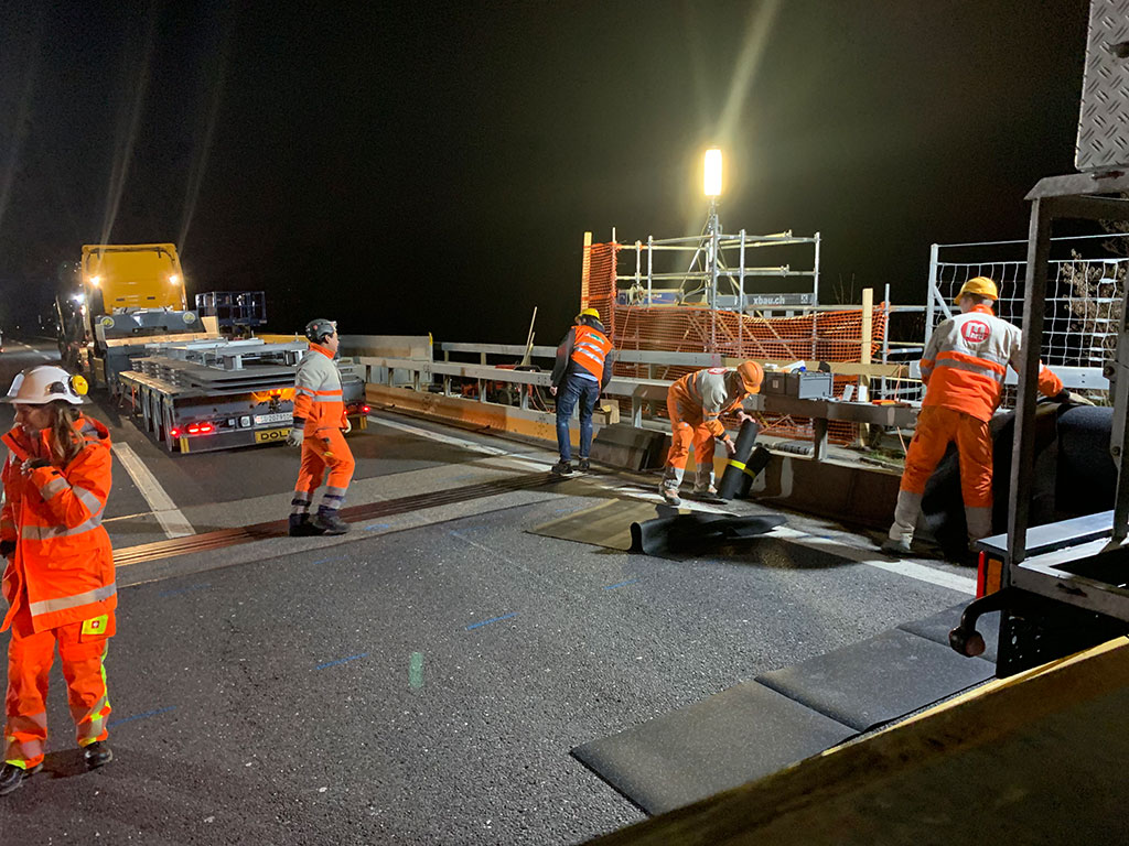FLEYG®-Rampen auf Autobahnbaustelle A3