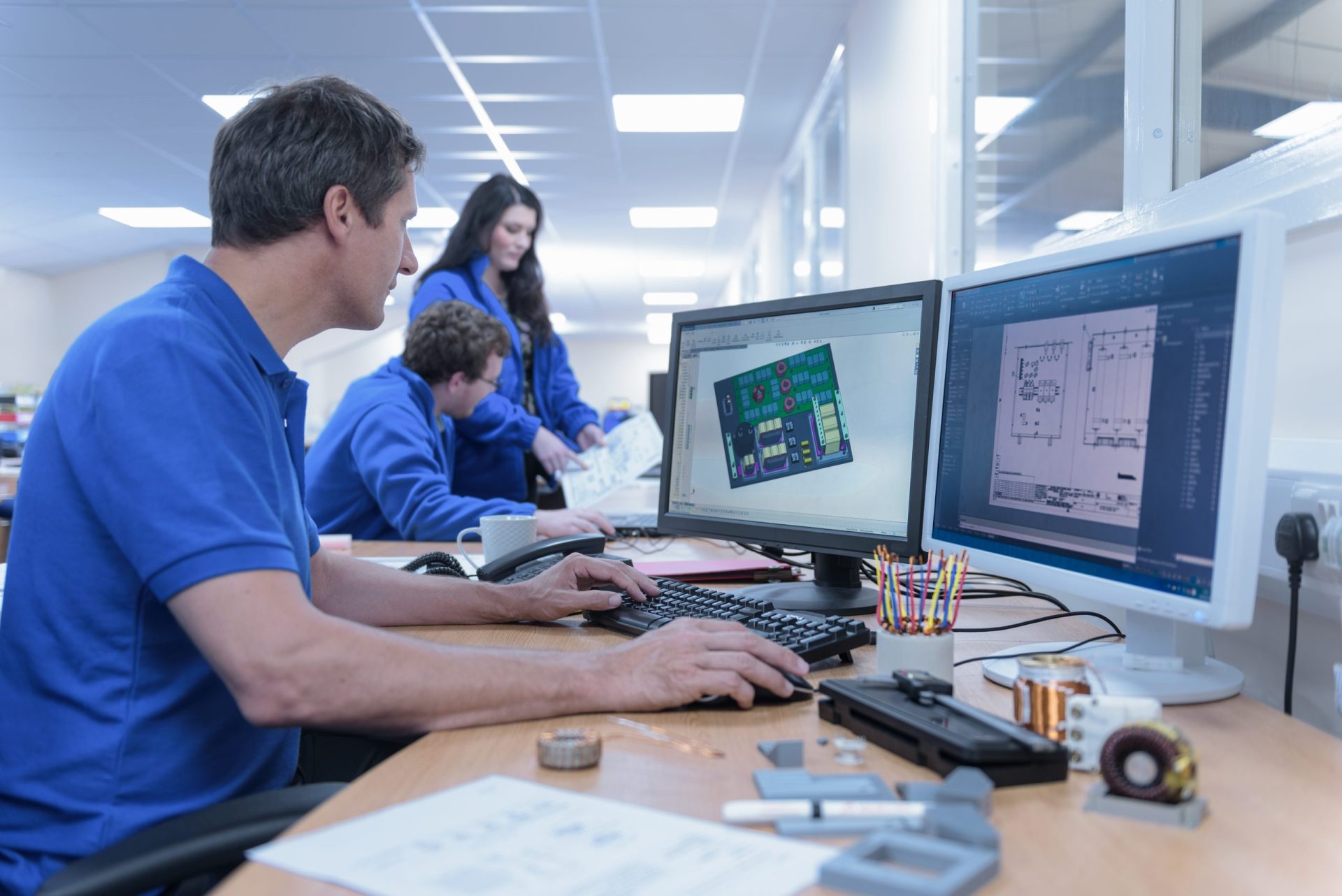 Leistungsfeld Elektrokonstruktion