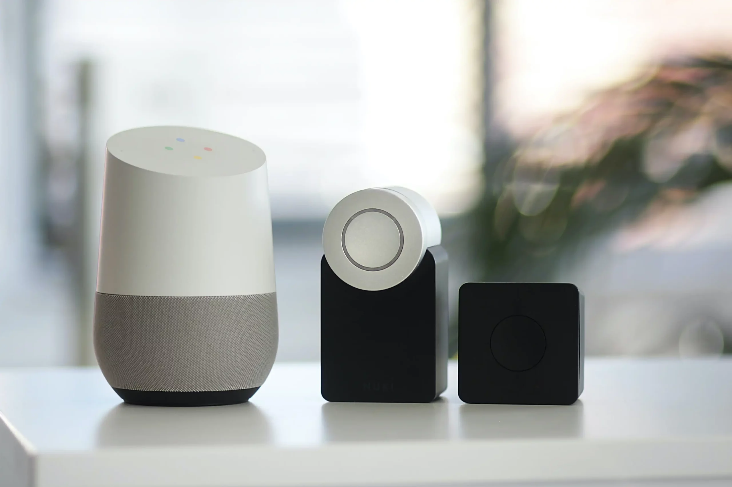 Smart-Home-Verteiler mit Endgeräten