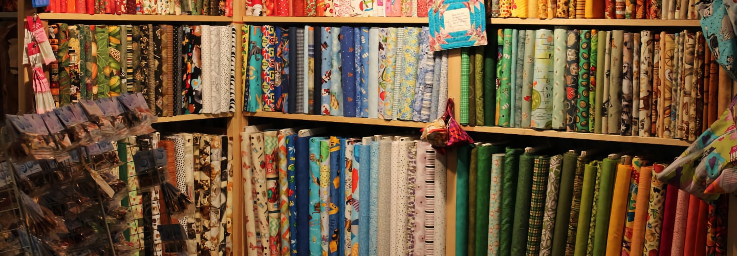 Stoffe und Patchwork
