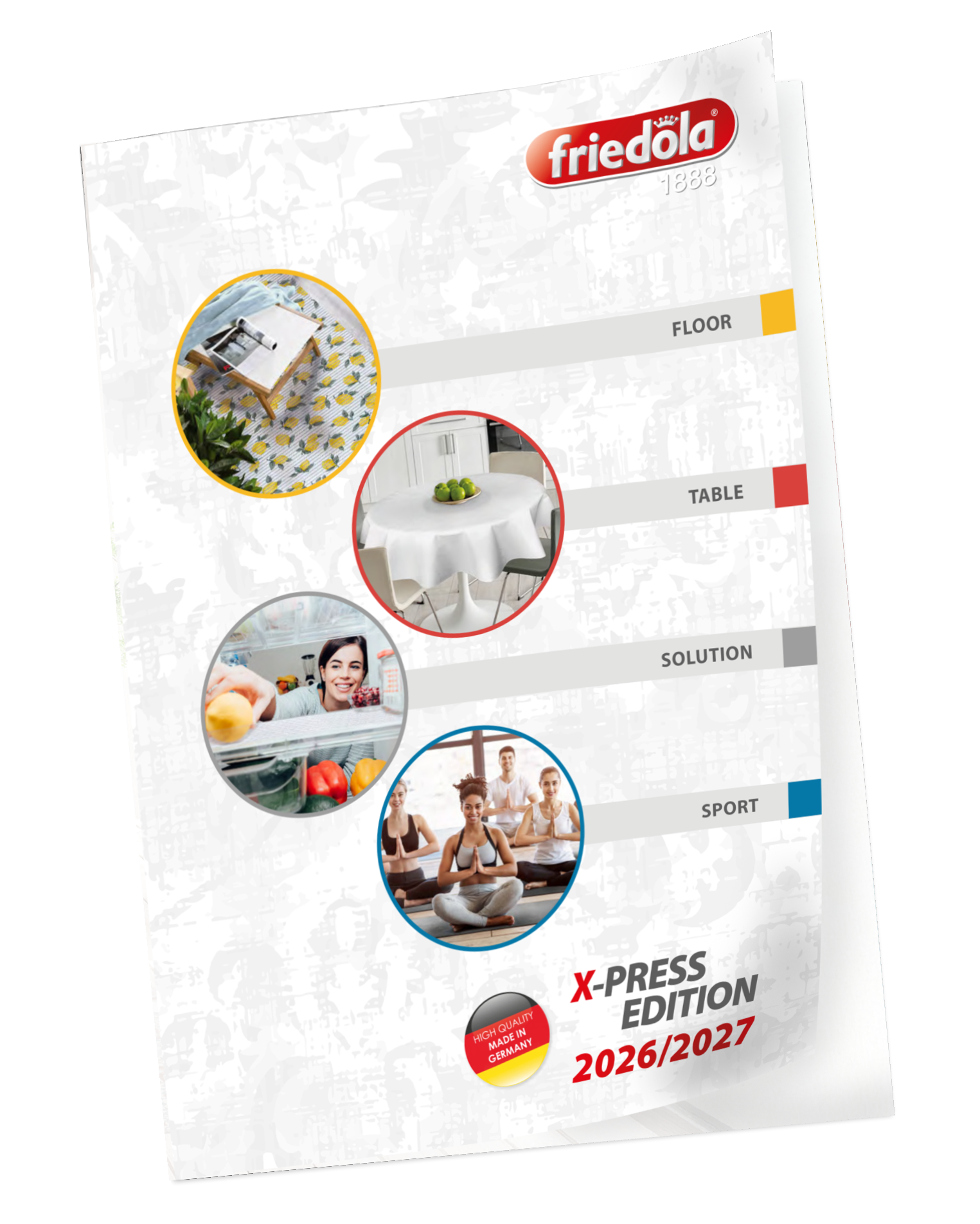 Katalog Kollektion Boden-, Tischbeläge, Solutions und Sports
