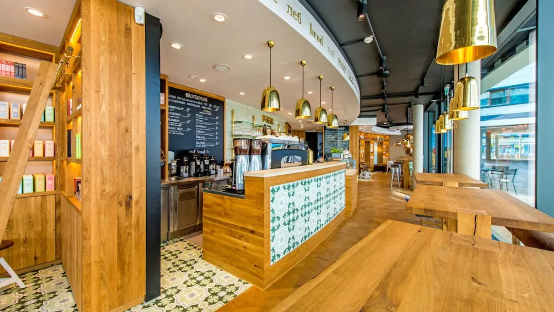 Gastronomie- und Food-Retail-Bereiche