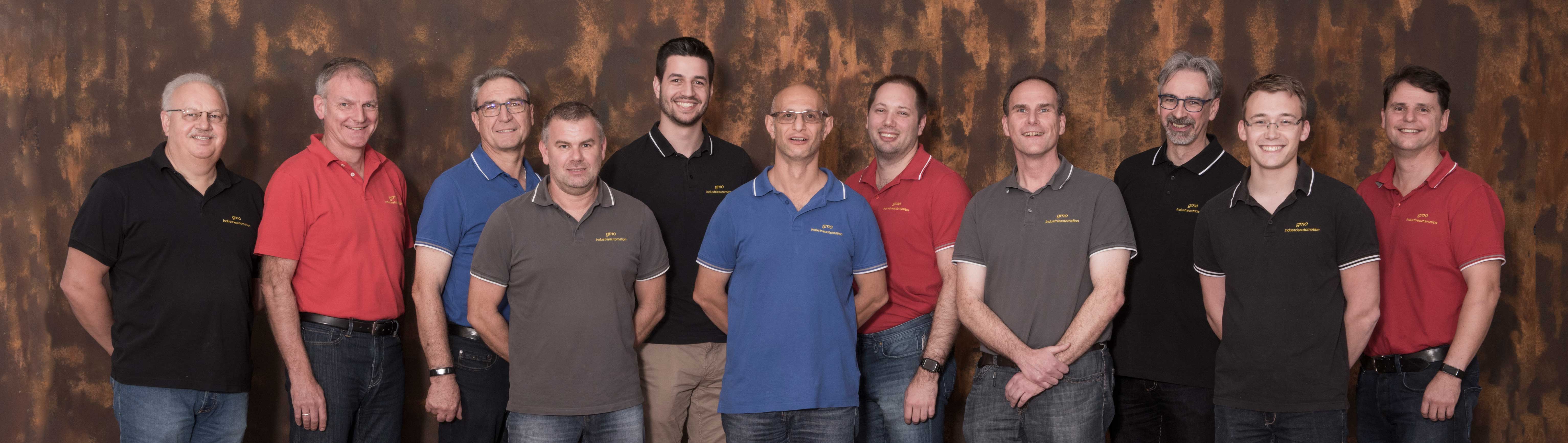 Team der gmo Industrieautomation GmbH