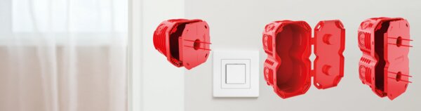 NIS flush-mounting inlet enclosure