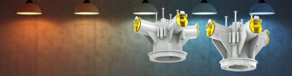 CRALLO-STAR lamp anchor 3 × M20/M25