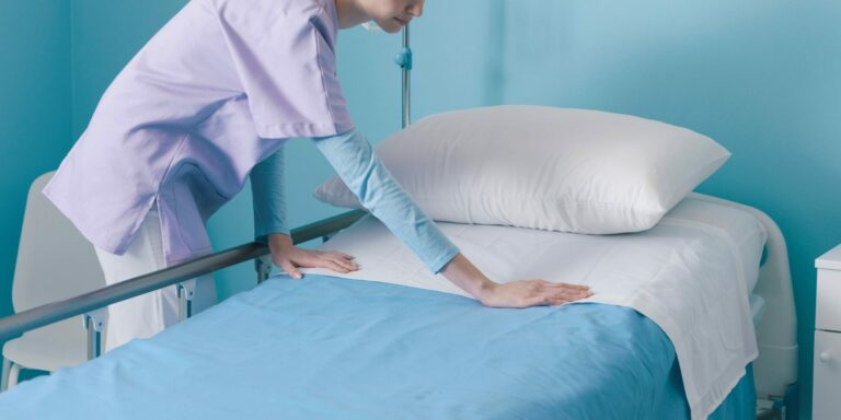 Bettschutz für hygienische Umgebungen