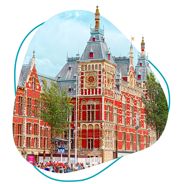 Referenz Hauptbahnhof Amsterdam Centraal