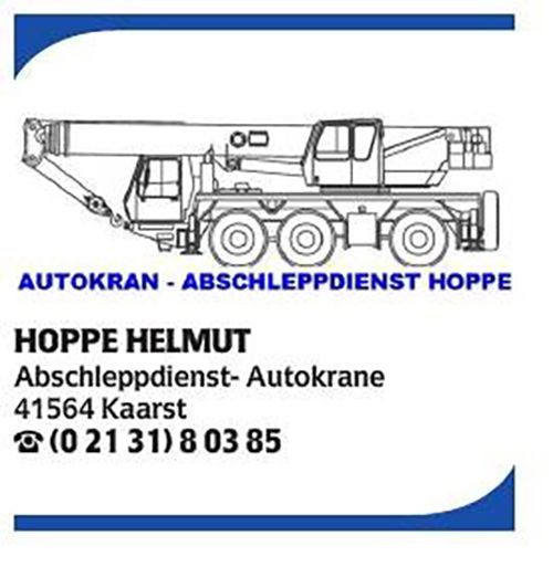Kranvermietung Hoppe