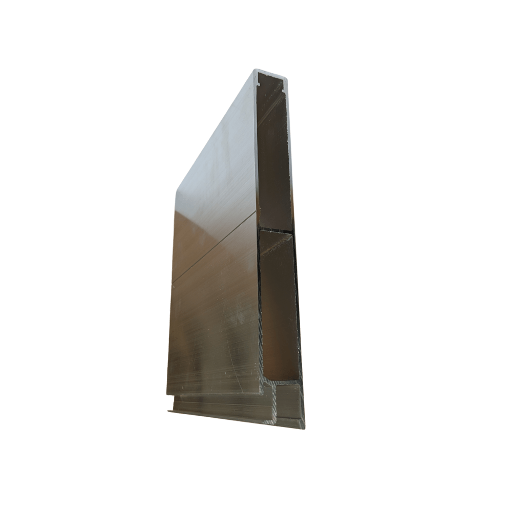 Oberes Abschlussprofil Aluminium 25x200 mm