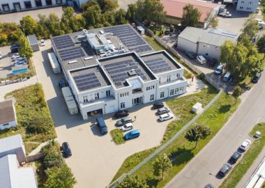 Photovoltaikanlage am Standort