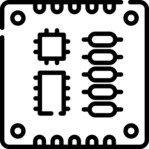 Bestückte elektronische Baugruppe