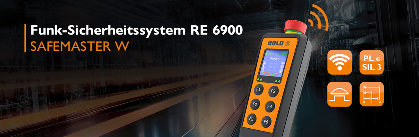 Funk-Sicherheitssystem RE 6900 (SAFEMASTER W)