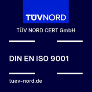 ISO 9001 Zertifikat TÜV NORD