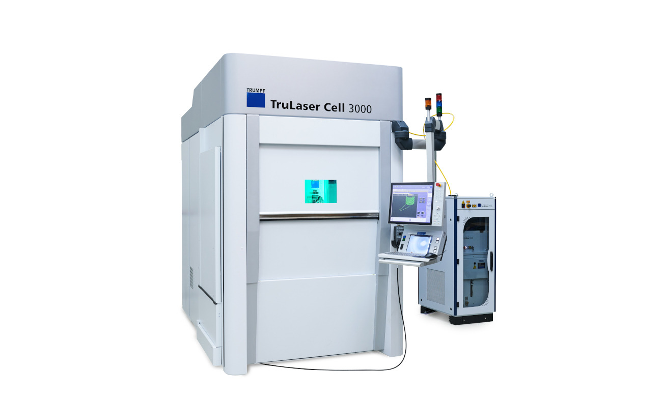 Automatisierte Laserschweissanlage TruCell