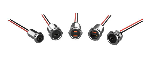 USB-Einbausteckdose 12V/24V