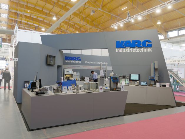 Fakuma trade fair booth