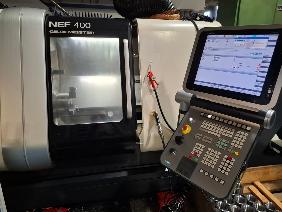 DMG MORI NEF 400 CNC-Drehmaschine
