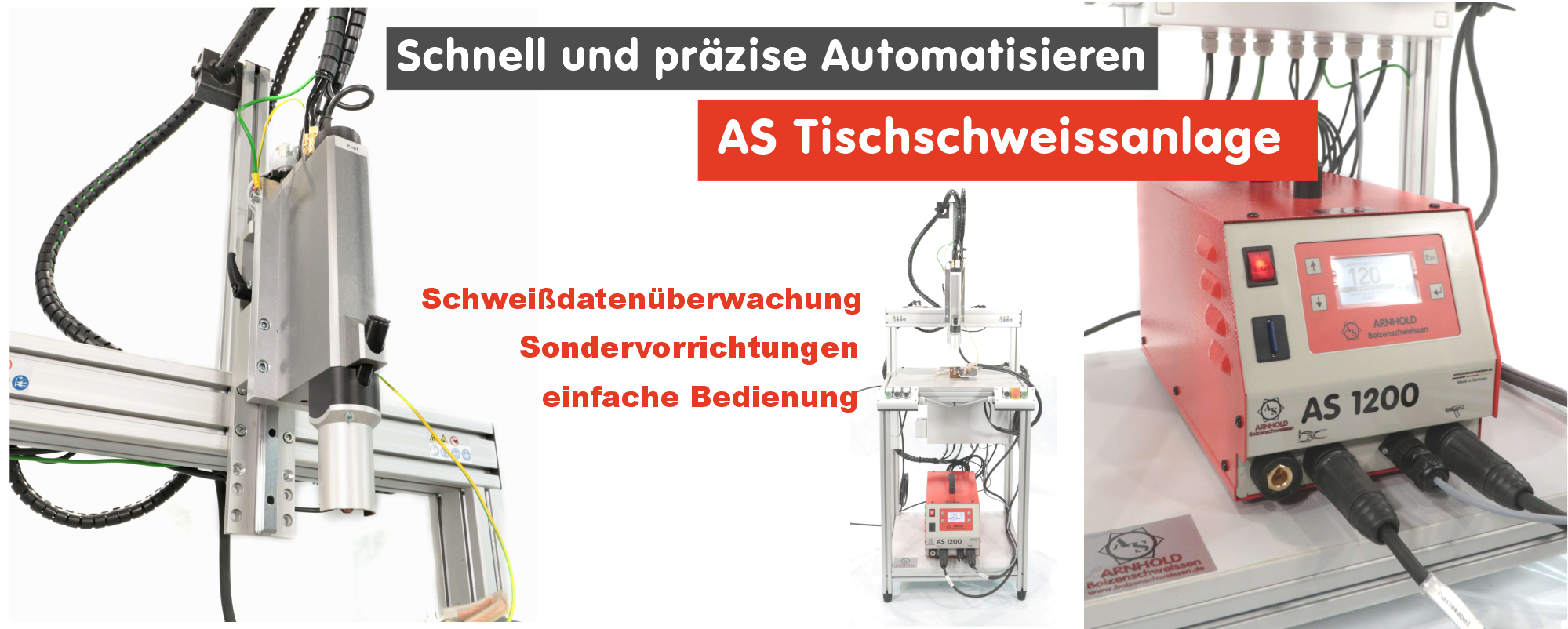 Tischschweißanlage