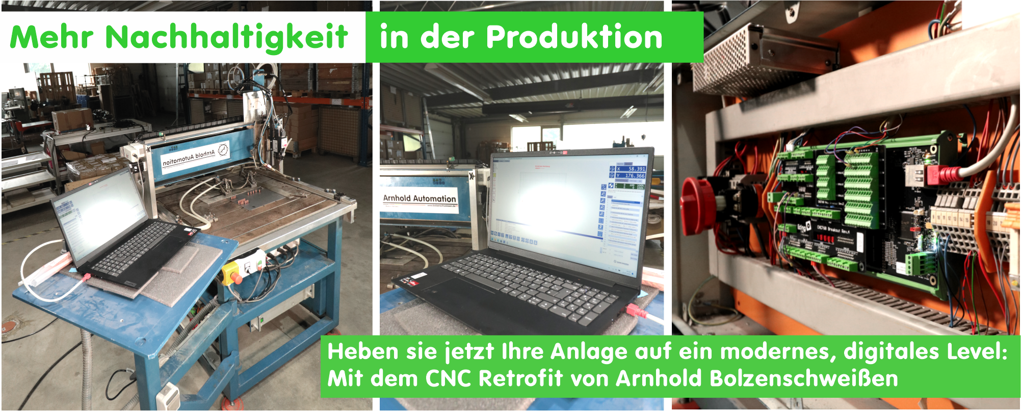 Retrofit von Bolzenschweißanlagen