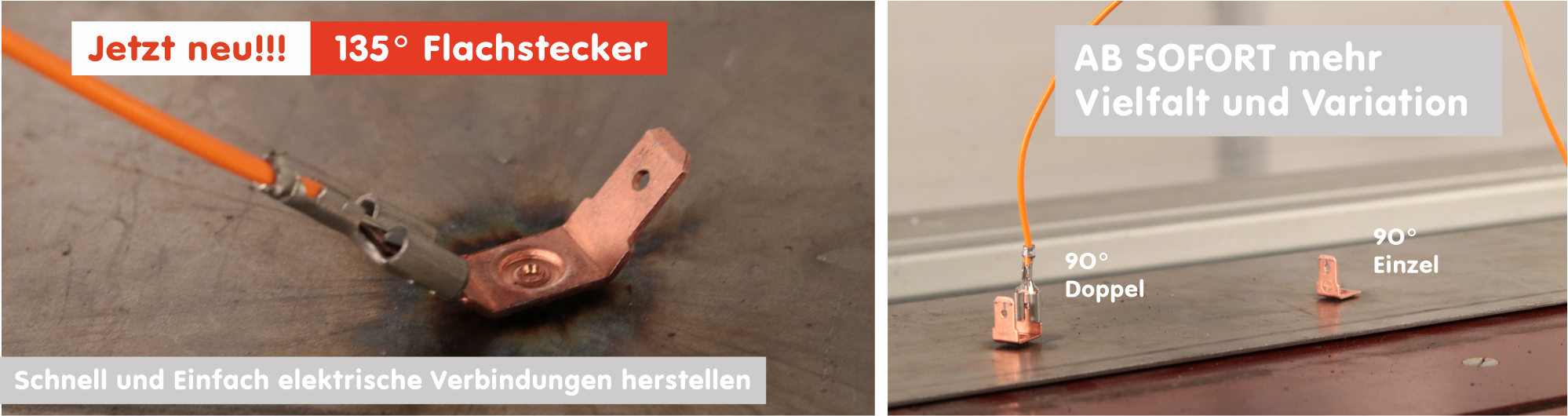 135-Grad-Flachstecker