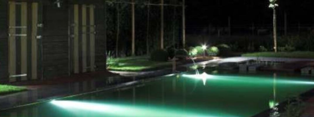 Unterwasserbeleuchtung für Schwimmteiche