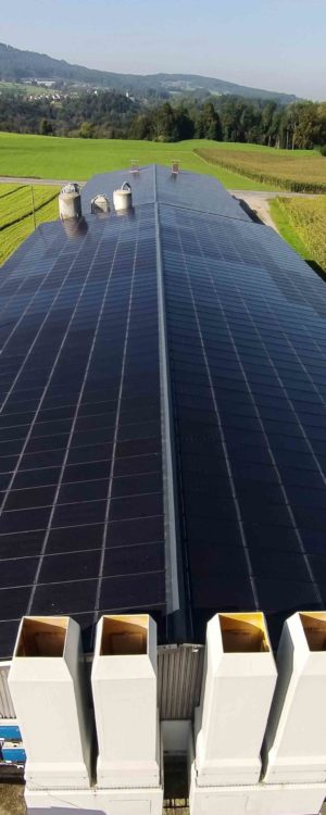 Großanlage 140 kW mit GS250mTs-Montagesystem