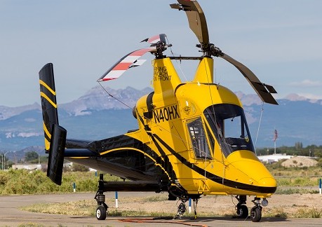 Kaman K-Max 1200 mit Flettner-Doppelrotor