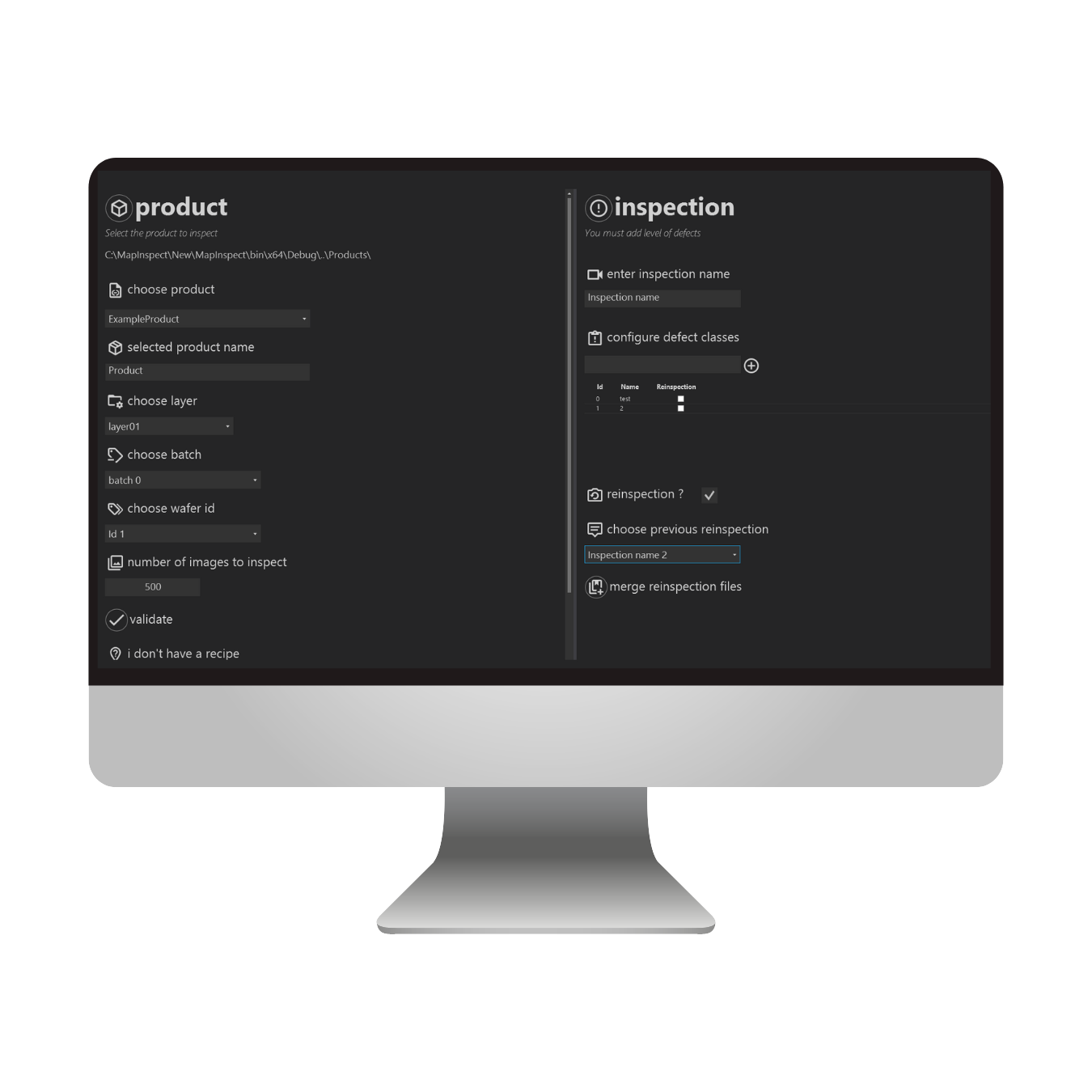 MAP Inspect – Image Tagging