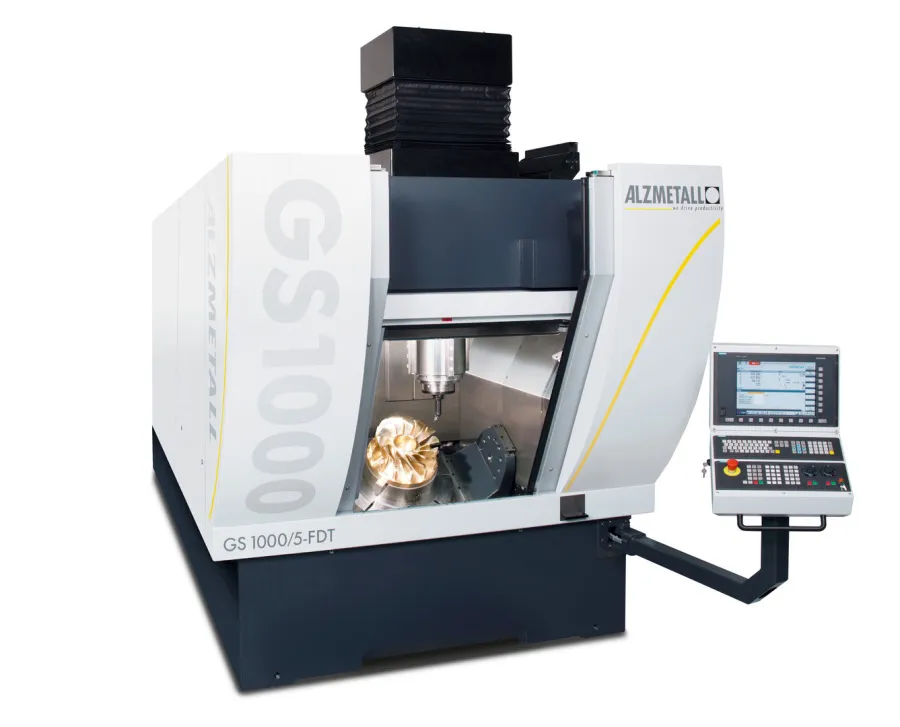 Alzmetall GS 1000/5-T – 5-Achs-Bearbeitungszentrum