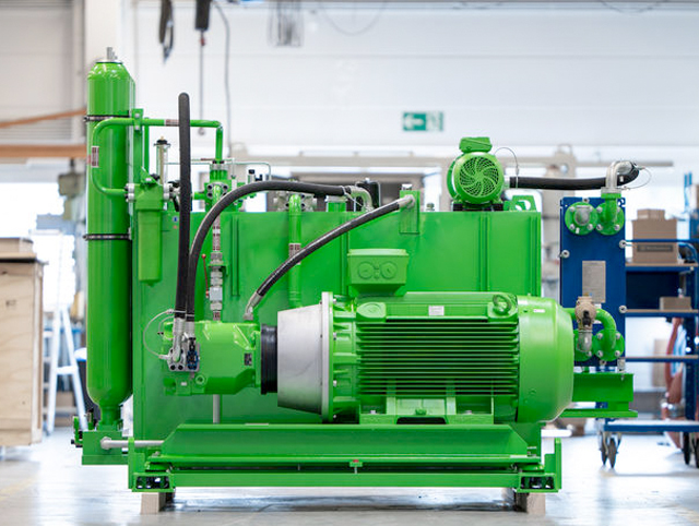 Hydraulikaggregat mit Druckspeicher