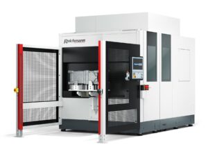 Putzautomat Reichmann MAUS 900 TL zur automatisierten Gussteilbearbeitung