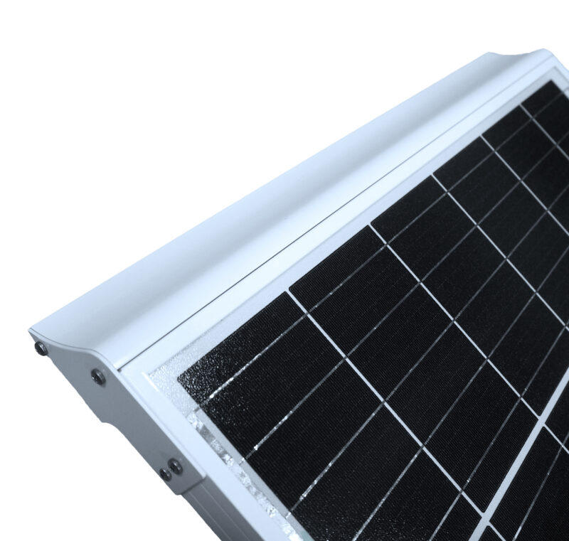 Rahmenmodul 135 Wp mit Alu-Spoiler