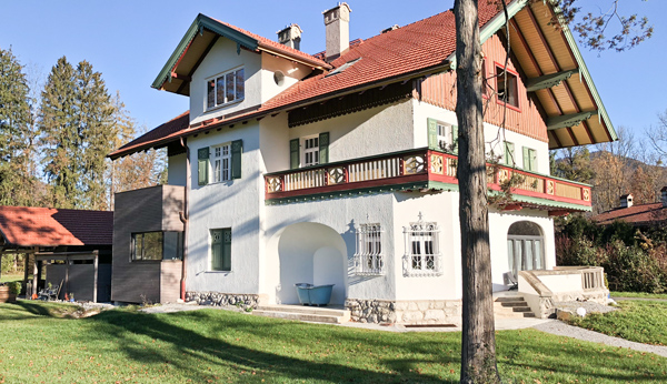 Ferienwohnung Villa Wohnlich – Sanierung eines Baudenkmals von 1907