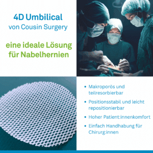 Hernia meshes (e.g. Biomesh® P1)