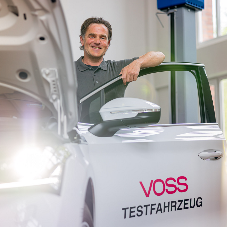 Testfahrzeug von VOSS