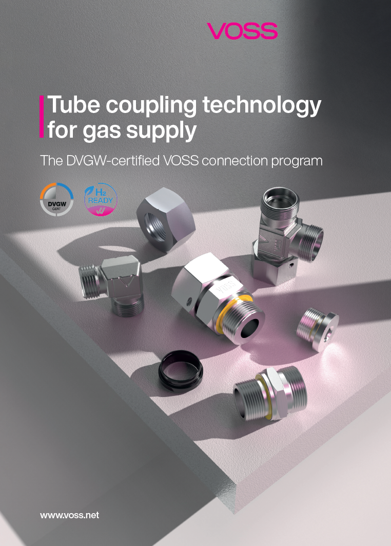 Verbindungstechnik Gasversorgung (DVGW / H2 Ready)