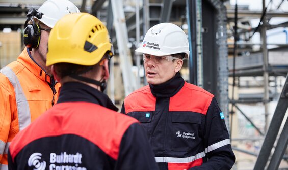Turnaround-Service vor Ort