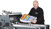 Laminiermaschine mit Heidelberg-Anleger